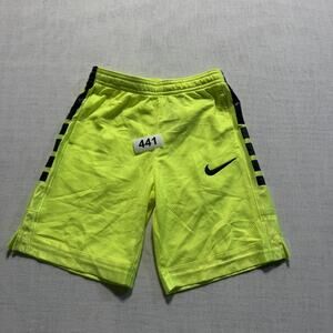 Nike Dri-FIT Elite Boy's Athletic Shorts Sz 7 Green Brand New